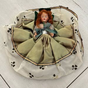 Vintage Shamrock Storybook Doll